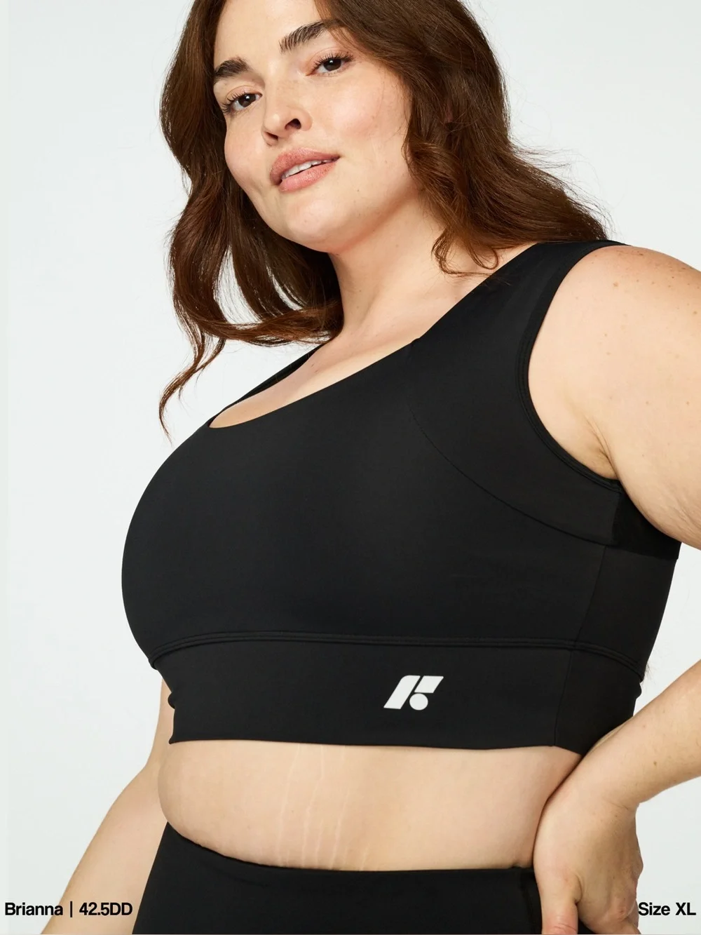 FORME Black Posture Correction Athletic Casual Sports Power Bra - Picture 1 of 12